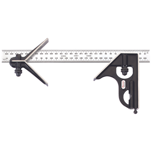 C33MHC-300 300mm Combination Square with Square and Center Head