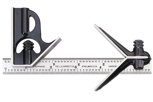 33JHC-6-4R 6" Junior Combination Square