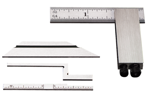 453E Inch Reading Diemakers Square - Graduation 32nds, 64ths