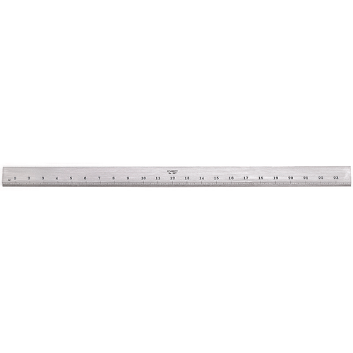 387-24 Steel Straight Edge with Bevel and Graduated Edge