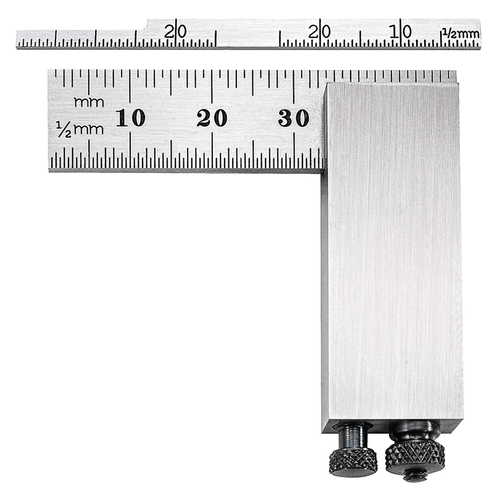 453MC Millimeter Reading Diemakers Square - Graduation mm and 1/2mm
