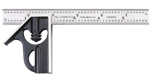 33JH-6-4R 6" Junior Combination Square
