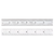 1604R-6 Spring-Tempered Stainless Steel Rules with Inch Graduations