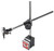 657D Magnetic Indicator Holder - Magnetic Base, Upright Post Assembly Including Post, Swivel Post Snug and Gage Holding Rod