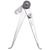 37-6 Caliper, Inside, 6" Size and Capacity, Flat Leg