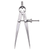83B-4 Yankee Spring-Type Dividers, 4" Size and Capacity, Quick-Spring Nut, Flat leg