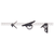 C434-24-4R 24" Combination Set with Square, Center and Reversible Protractor Head and Chrome Finish Blade