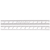 C607R-12 Spring Tempered Steel Rule with Inch Graduations