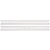 C635-300 300mm Spring-Tempered Steel Rule with Millimeter Graduations, Graduations at mm and 1/2mm on Both Sides
