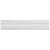 C335S-300 300mm Semi-Flexible Steel Rule with Millimeter Graduations, Graduations at mm and 1/2mm on both sides. Features Single Row of Inch Figures