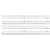 C635-1000 1000mm Spring-Tempered Steel Rule with Millimeter Graduations, Graduations at mm and 1/2mm on Both Sides