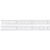 C635-500 500mm Spring-Tempered Steel Rule with Millimeter Graduations, Graduations at mm and 1/2mm on Both Sides