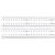 C635-1800MM 1800mm Heavy Spring-Tempered Steel Rule with Millimeter Graduations, Graduations at mm and 1/2mm on Both Sides