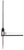 PT05409A Depth Gage Attachment, 8" for 254 Series Master Vernier Height Gages