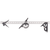 9-24-4R 24" Combination Set with Square, Center and Non-reversible Protractor Head and Blade