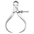79B-4 Yankee Spring-Type Caliper, Outside, 4" Size and Capacity, Quick-Spring Nut, Flat Leg