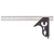 C33H-12-4RW/SLC Steel Combination Square, Inch, 12", Chrome Finish Blade