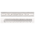 C622R-6 Steel Rule with Decimal Equivalents