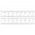 C416R-48 Heavy Spring Tempered Steel Rule with Inch Graduations