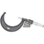 3732.1XFL-4 Inch/Metric Electronic Micrometer without Output