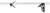 33MHC-600 600mm Combination Square with Square and Center Head, Chrome Finish Blade