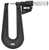 764MEAXFL Electronic Sheet Metal Micrometer, 150mm Throat Depth