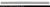 234B-6 End Measuring Rod