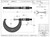 256MRL-75 Disc-Type Micrometer