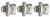 A3-3 ULTI-MATE Hole Saw Adaptors, for Hole Saws 9/16'' - 1-3/16''