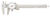1202-6 White Dial Caliper