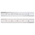 C601-6 Spring-Tempered Steel Rule with Inch Graduations