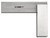 55-1 1/2 Master Precision Square with Beveled Edge