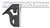 10MEH-150 6" and 150mm Student Combination Square