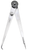 42-8 Lock-Joint Hermaphrodite Caliper, 8" Size and Capacity, Flat Leg