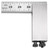 453MA Millimeter Reading Diemakers Square - Graduation mm and 1/2mm