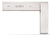 55-4 1/2 Master Precision Square, Beveled Edge, 4-1/2"