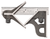 11HC-4-4R 4" Combination Square with Square and Center Head