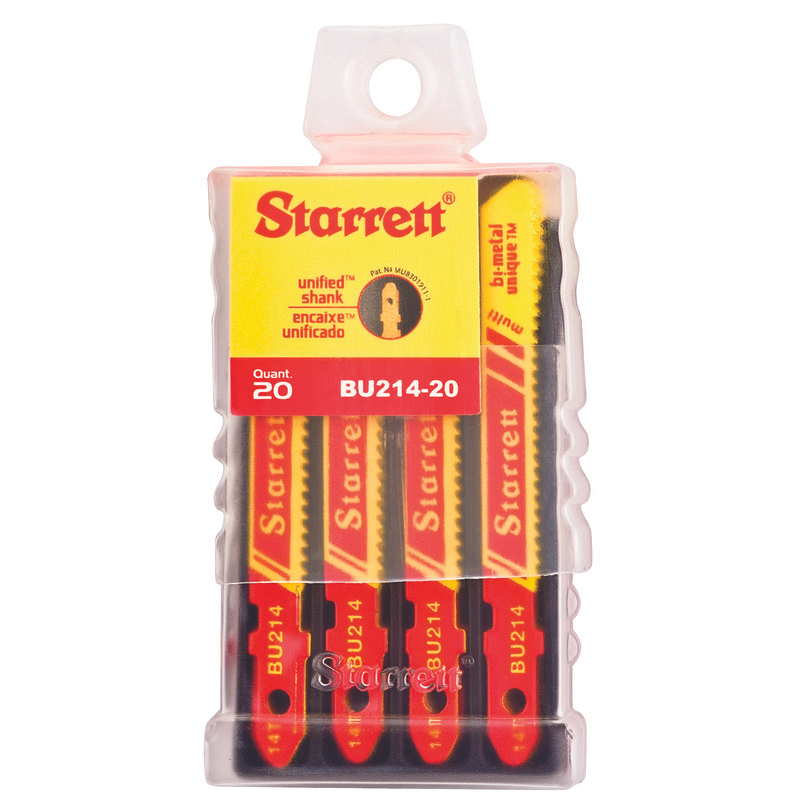 Starrett BU310DT Jig Saw Blade 4X5/16X.050X10T- 5 Pk