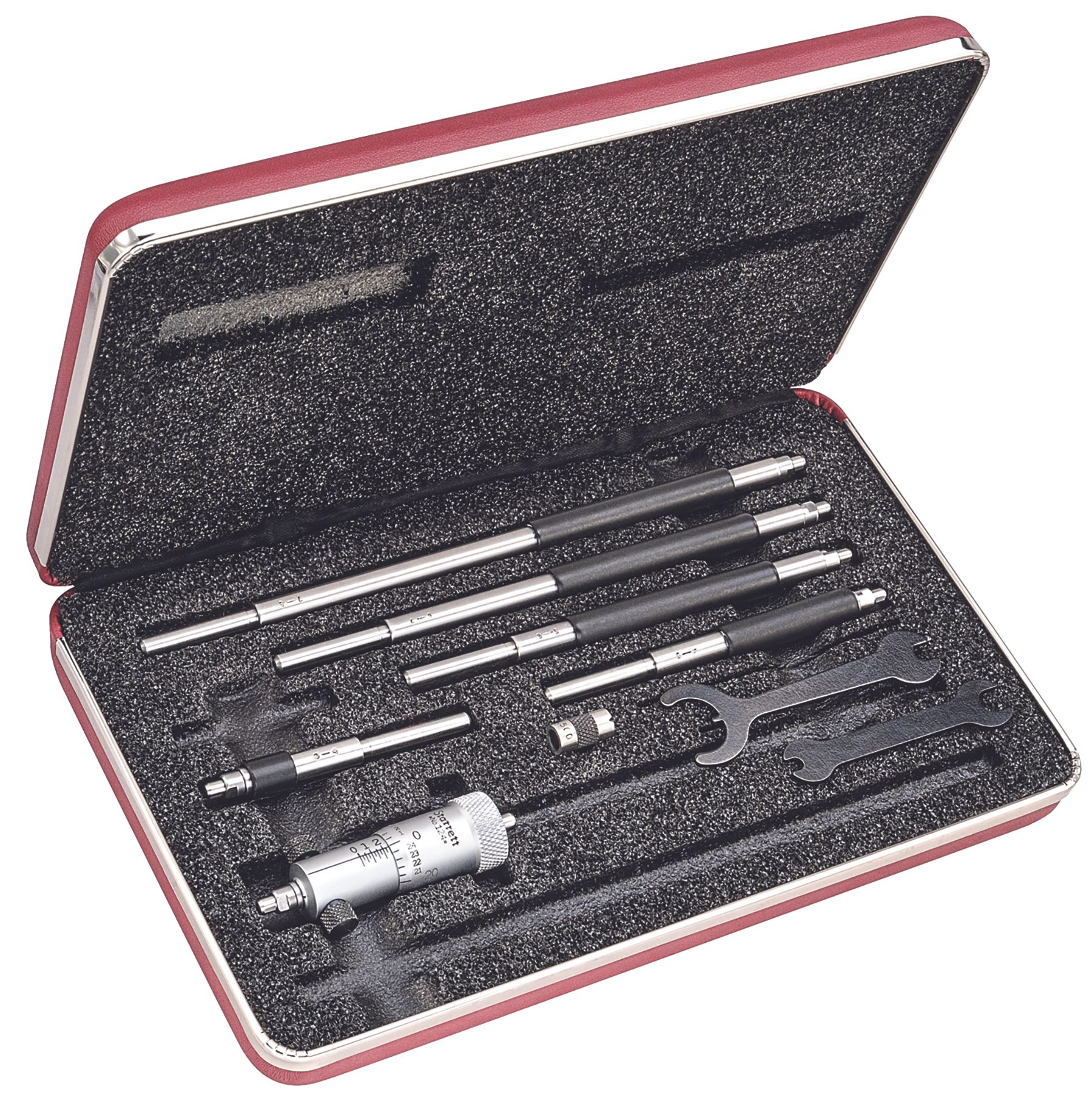 ぴさらつ 124AZ Solid -Rod Inside Micrometer Set