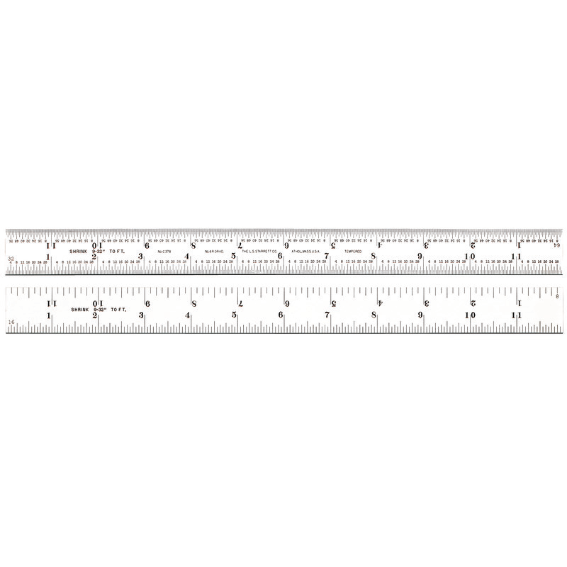 Starrett Color Metal Precision Ruler Starrett Product Details