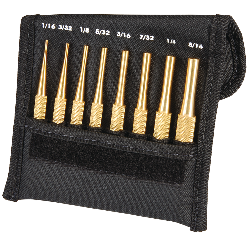 SB565Z Brass Drive Pin Punch Set