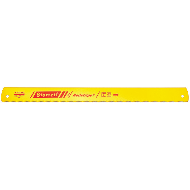 RS650-6 Solid High Speed Steel Power Hacksaw