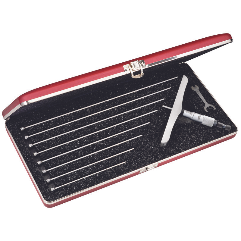 Starrett 440L Micrometer Depth Gage, Head And Base Only, With Lock Nut - View #14