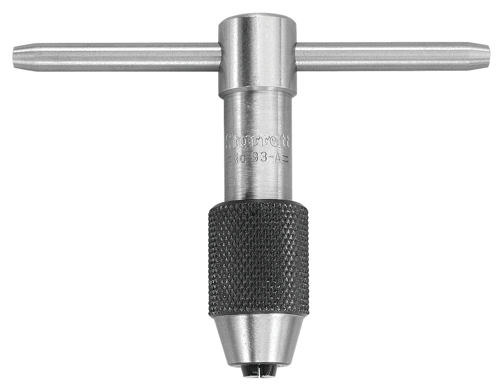 Starrett 93E T-Handle Tap Wrench, 7/32-7/16