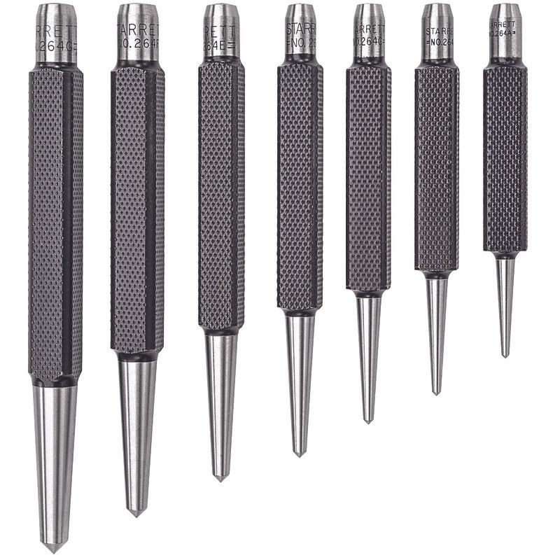 S264WB Center Punch with Square Shank Set