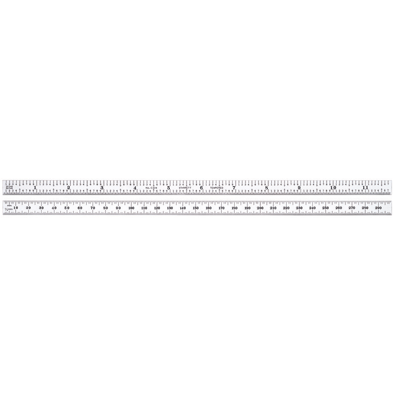 Starrett Color Metal Precision Ruler Starrett Product Details