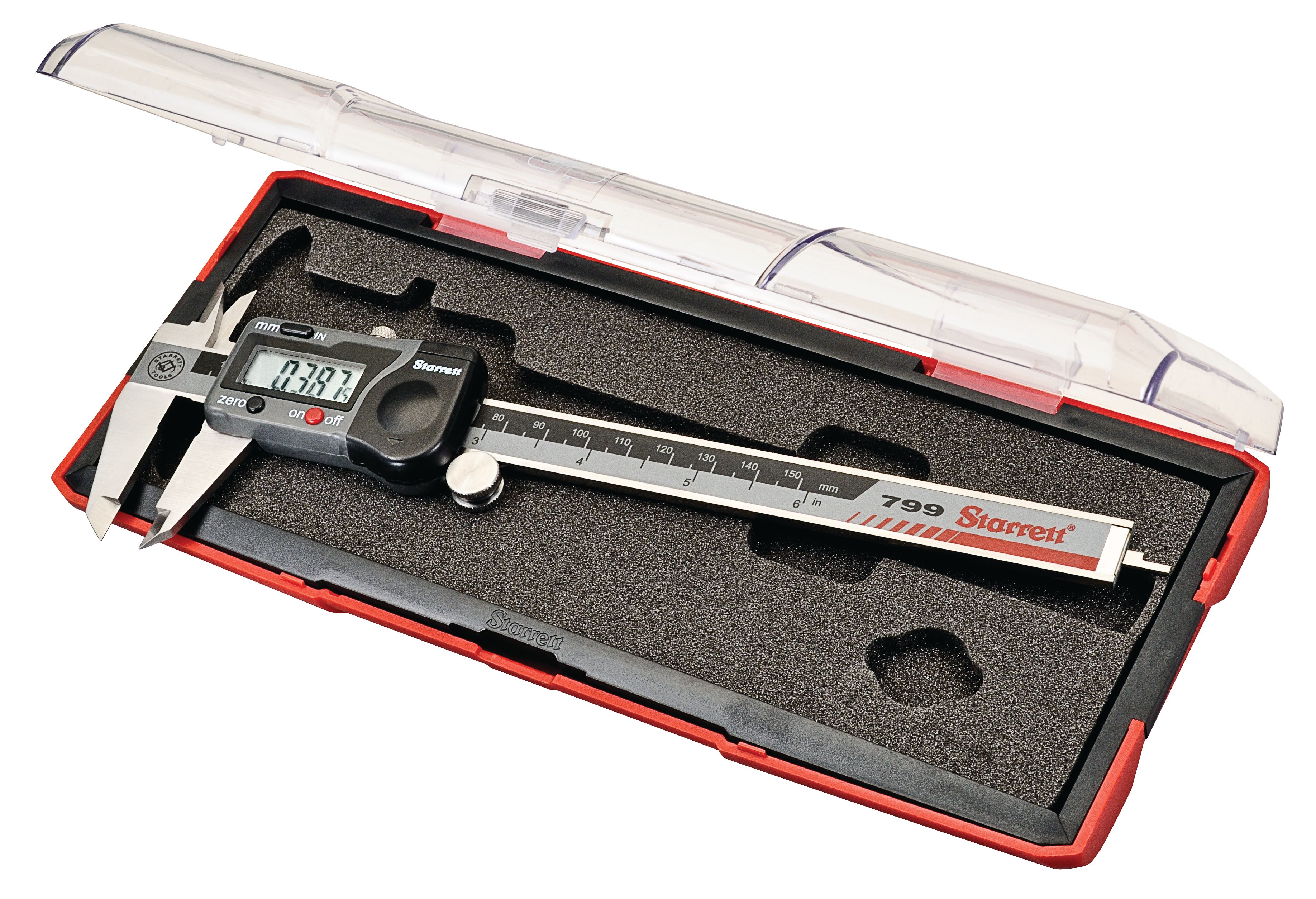 799A-6/150 Electronic Caliper, Stainless Steel, 0.01mm