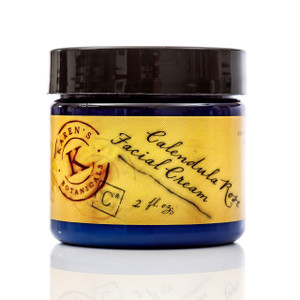 Calendula Rose Facial Cream, organic Calendula Cream, anti-aging cream, daily moisturizer, sensitive skin moisturizer, natural skin cream, mature skin cream,  night cream, herbal skin care, quickly absorbed face cream, organic face cream, 

