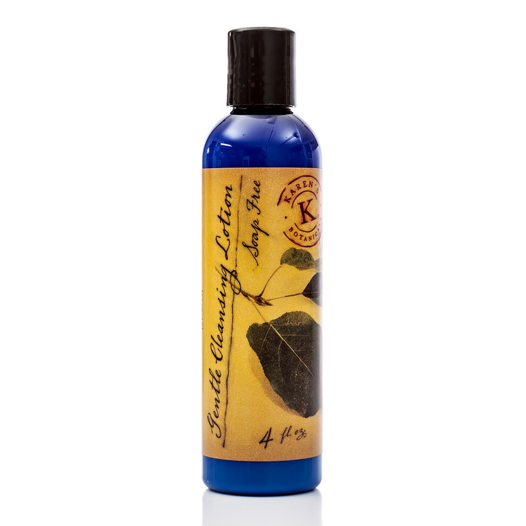 Gentle Cleansing Lotion, No Soap, for All Skin Types , Gentle Skin Cleanser, Sensitive Skin Cleanser, Soap-free facial cleanser, Mature Skin Cleanser, Organic Skin Cleanser, Hypo-allergenic Cleanser  