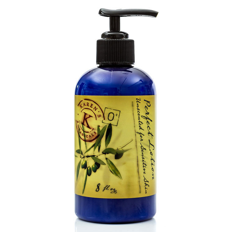 Perfect Lotion, Hypo-allergenic hand and body lotion, Fragrance-Free hand and body lotion, Sensitive skin hand and body lotion, organic natural hand and body lotion, Moisturizing body lotion 

